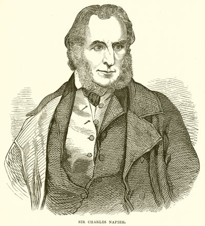 Sir Charles Napier autorstwa English School