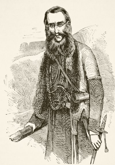 Sir Charles Napier, z „The National and Domestic History of England” Williama Hickmana Smitha Aubreya (1858-1916) opublikowanego w Londynie ok. 1890 r. autorstwa English School