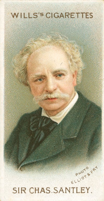 Sir Charles. Santley autorstwa English School