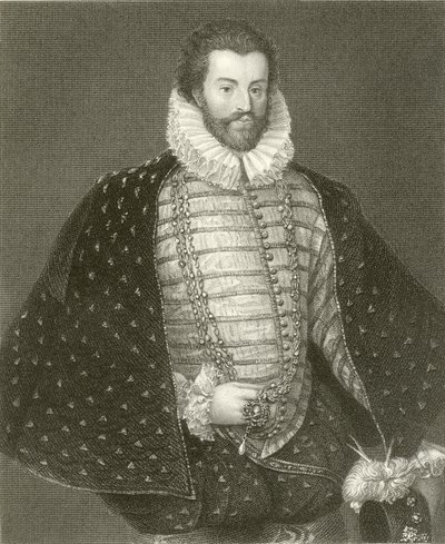 Sir Christophera Hattona autorstwa English School