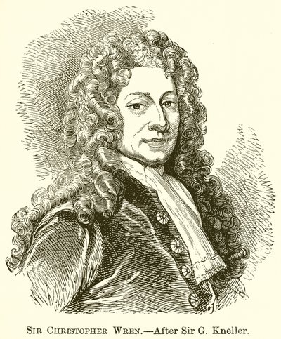 Sir Christophera Wrena autorstwa English School