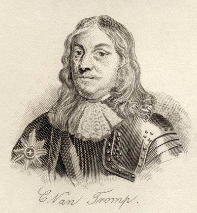 Sir Cornelis Martinus Tromp, z „Słownika historycznego Krabba”, opublikowanego w 1825 r. autorstwa English School