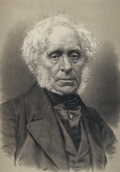 Sir David Brewster, portret (rycina) autorstwa English School