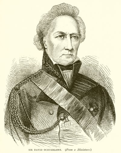 Sir David Ochterlony autorstwa English School