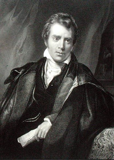 Sir David Wilkie (1785-1841) (grafika) autorstwa English School