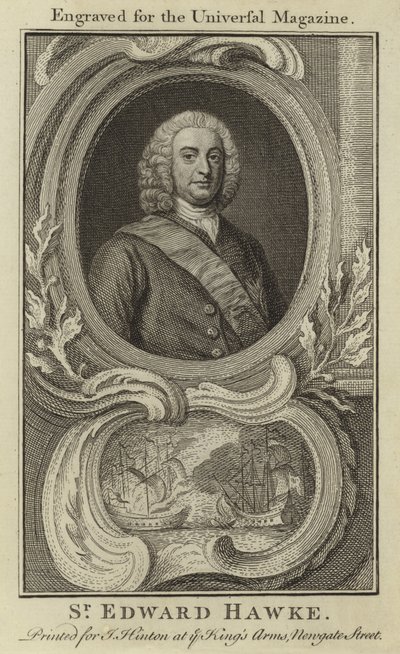 Sir Edward Hawke autorstwa English School