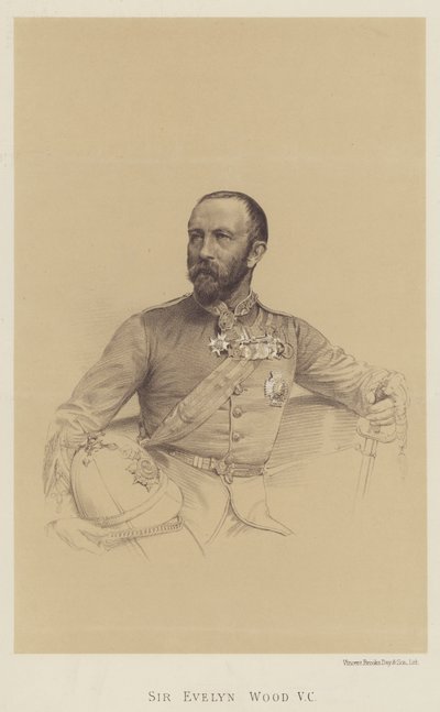 Sir Evelyn Wood, VC (lito) autorstwa English School