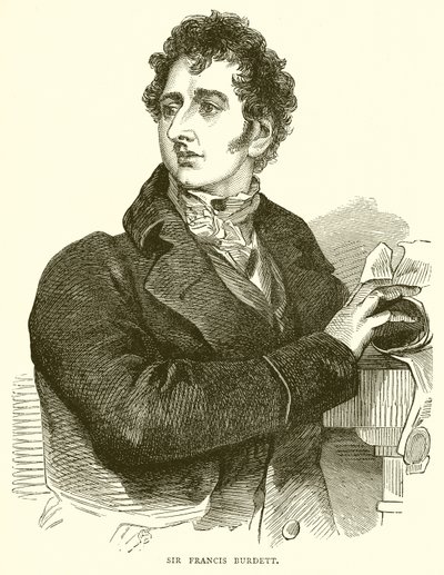 Sir Francis Burdett autorstwa English School