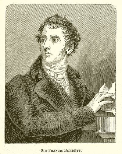 Sir Francis Burdett autorstwa English School