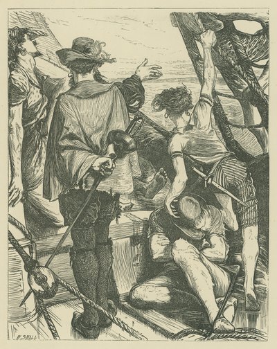 Sir Francis Drake (rycina) autorstwa English School