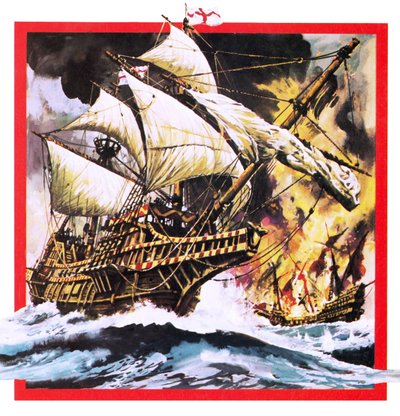 "The Golden Hind" Sir Francisa Drake