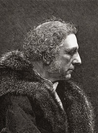 Sir Francis Seymour Haden z The Magazine of Art, opublikowany w 1878 r. autorstwa English School