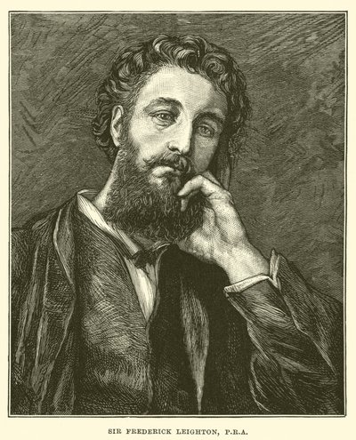 Sir Frederick Leighton, PRA (Grawerowanie) autorstwa English School