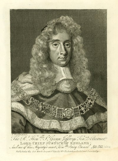 Sir George Jefferies autorstwa English School