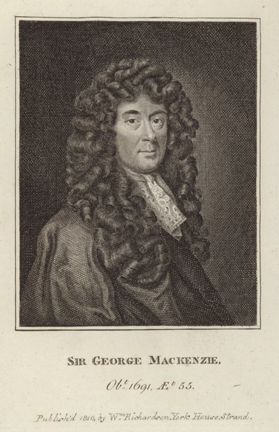Sir George Mackenzie autorstwa English School