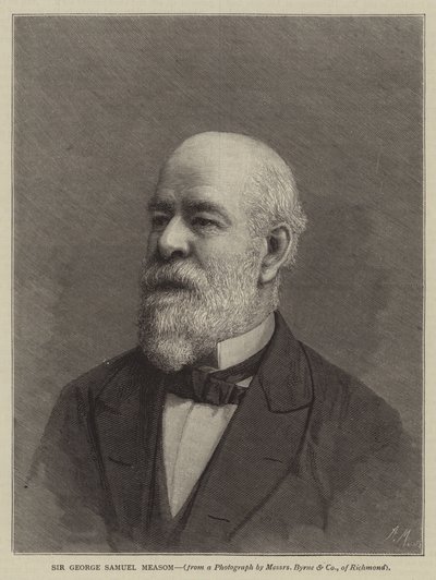 Sir George Samuel Measom (rycina) autorstwa English School