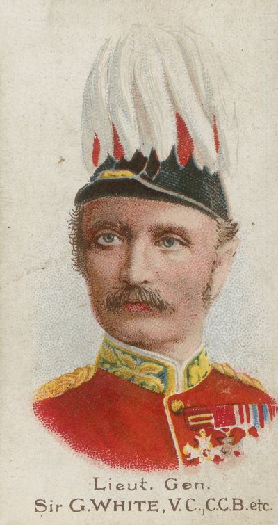 Sir George White, brytyjski generał autorstwa English School
