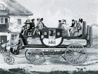 Drugi parowy wagon pasażerski Sir Goldsworthy