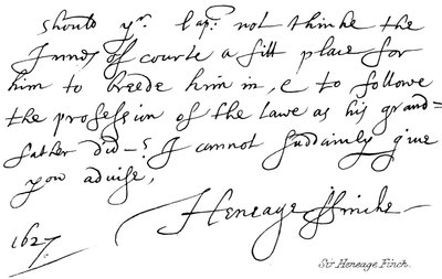 Sir Heneage Finch autorstwa English School