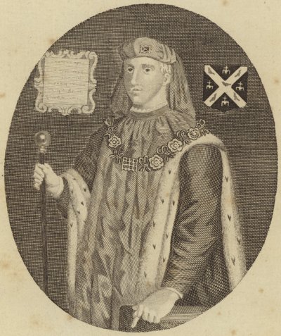 Sir Henry Fitzalwine autorstwa English School