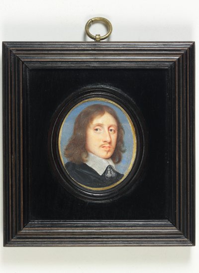 Sir Henry Vane Młodszy (akwarela na welinie) autorstwa English School