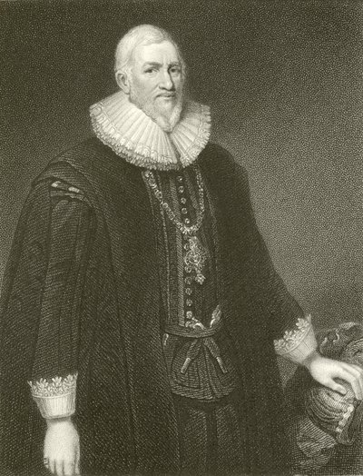 Sir Hugh Middleton autorstwa English School