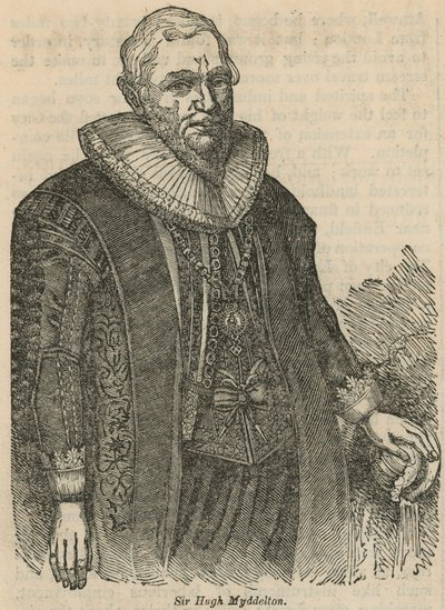 Sir Hugh Myddelton autorstwa English School