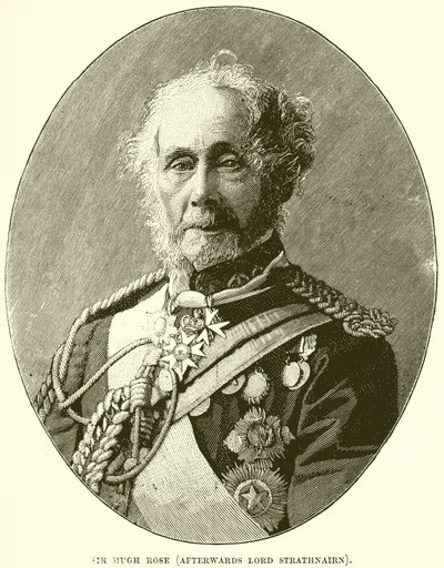 Sir Hugh Rose (Potem Lord Strathairn) autorstwa English School
