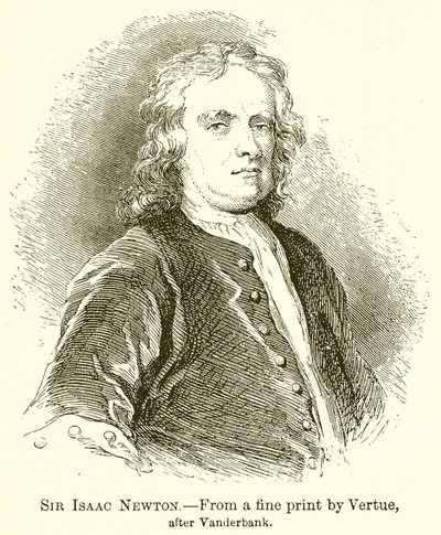 Sir Isaac Newton autorstwa English School