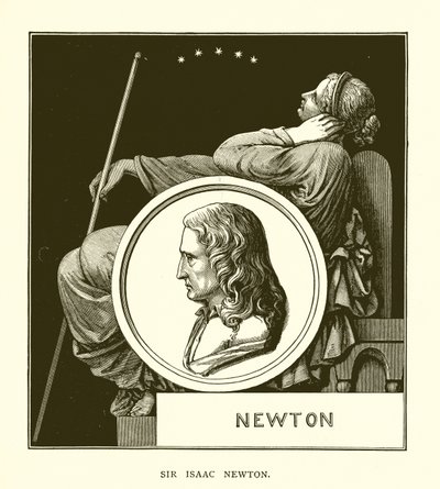 Sir Isaac Newton autorstwa English School