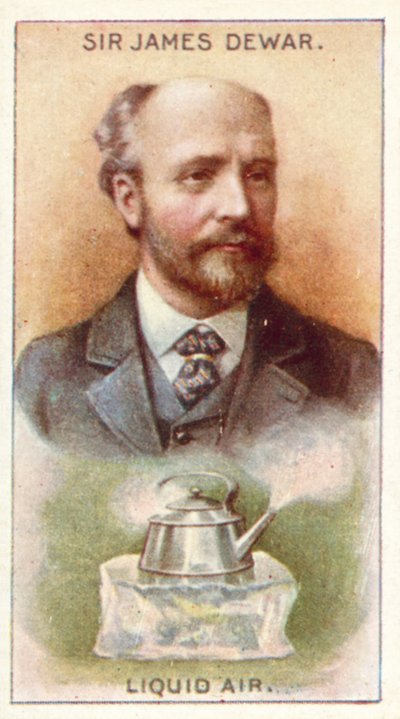 Sir James Dewar, Płynne powietrze autorstwa English School