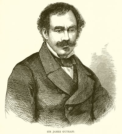 Sir James Outram autorstwa English School