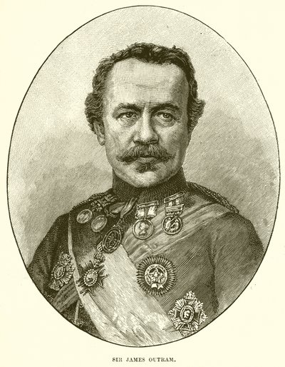 Sir James Outram autorstwa English School