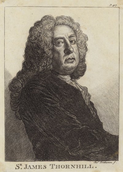Sir James Thornhill autorstwa English School