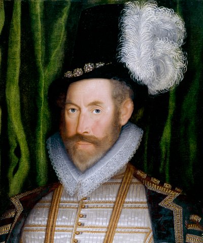 Sir Jerome Bowes (olej na płótnie) (fragment 369467) autorstwa English School
