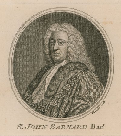 Sir John Barnard, burmistrz Londynu autorstwa English School