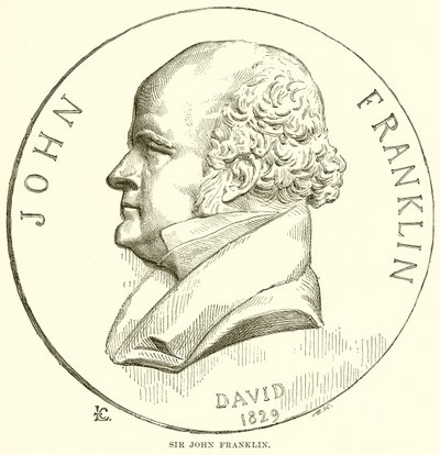 Sir John Franklin autorstwa English School
