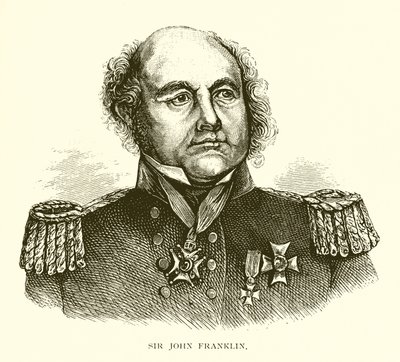 Sir John Franklin autorstwa English School
