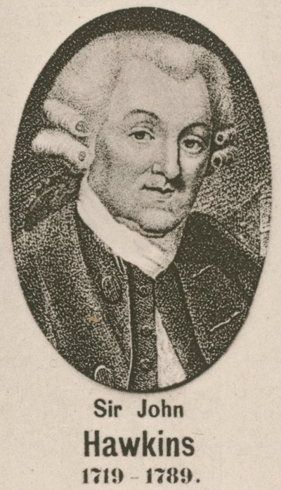 Sir John Hawkins (grawiura) autorstwa English School