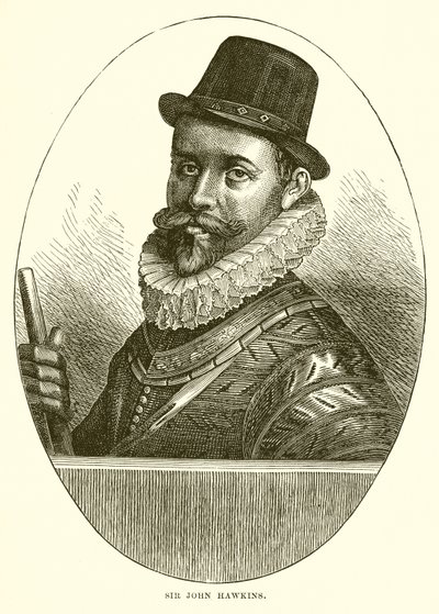Sir John Hawkins autorstwa English School
