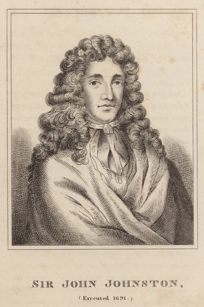 Sir John Johnston, stracony 1691 autorstwa English School