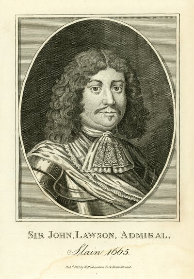 Sir John Lawson, admirał autorstwa English School