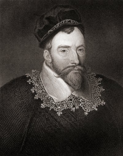 Sir John Maitland, z Lodges British Portraits, 1823 autorstwa English School