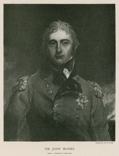 Sir John Moore autorstwa English School