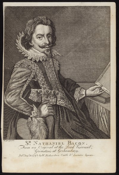 Sir Nathaniela Bacona autorstwa English School