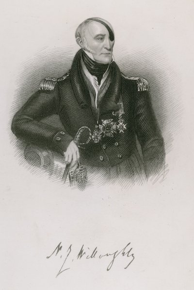 Sir Nesbit Josiah Willoughby autorstwa English School