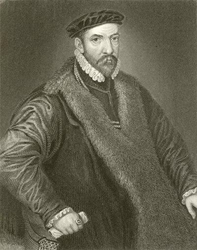 Sir Nicholas Bacon autorstwa English School