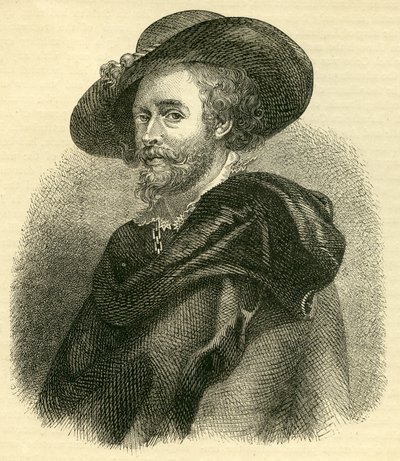 Sir Peter Paul Rubens (1577-1640) autorstwa English School