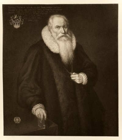Sir Peter Young, z James I i VI, wydrukowane przez Manzi Joyant & Co. Paryż, 1904 autorstwa English School
