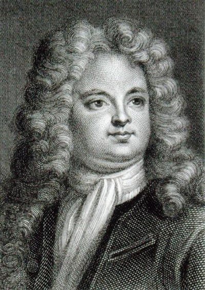 Sir Richard Steele (1672-1729) (grawerowanie) autorstwa English School